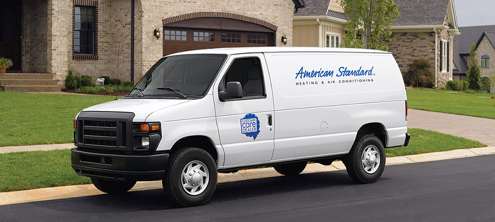 american standard air conditioning repair van