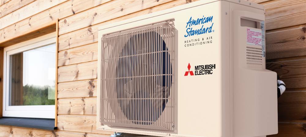 American Standard Mitsubishi Ductless Ac Unit