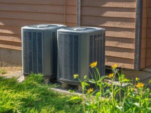 How to Landscape Around Your AC in Bloomington, IL